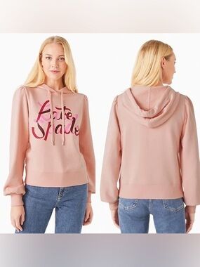 NWT Kate Spade light pink hoodie